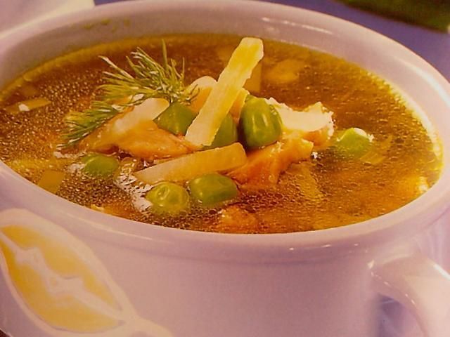 Zupa z wędzonym kurczakiem Zupa z wędzonym kurczakiem