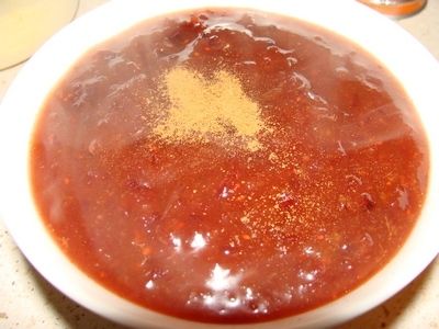 Zupa z wiśni i żurawiny  Zupa z wiśni i żurawiny
