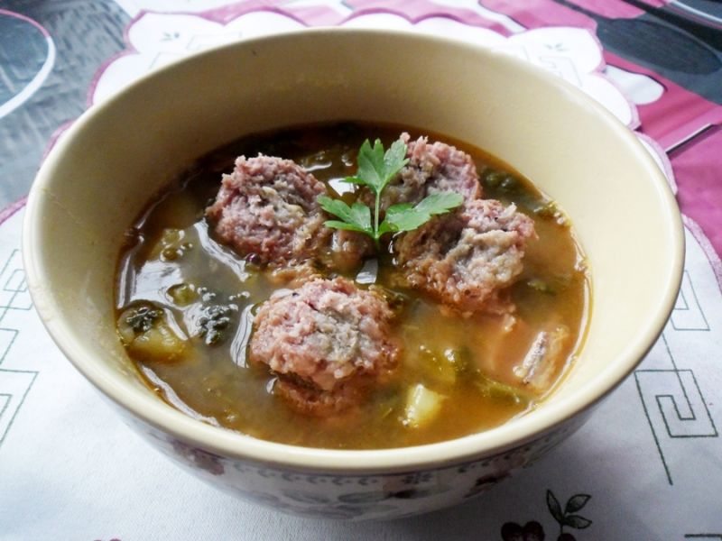 Zupa z włoską kapustą 