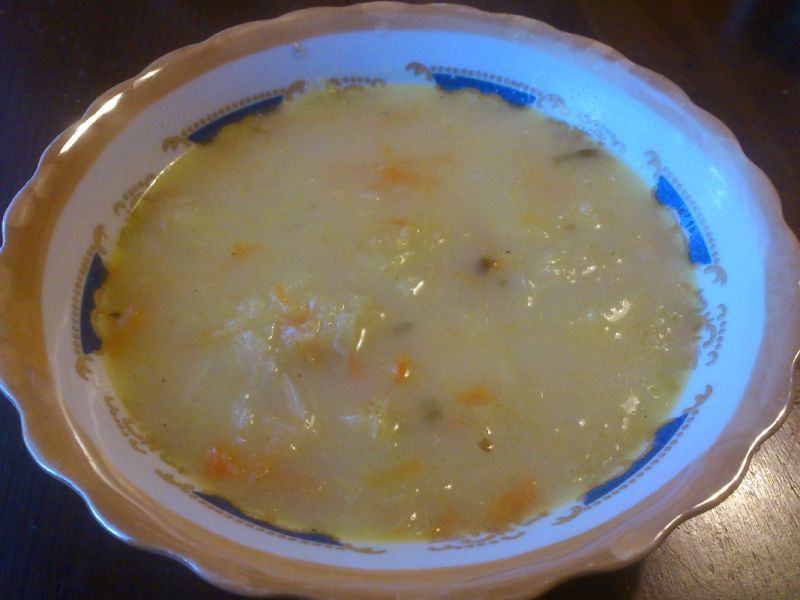 Zupa z zasmażanym porem Zupa z zasmażanym porem
