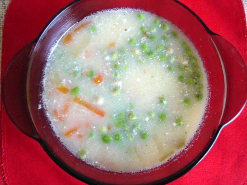 Zupa z zielonego groszku Zupa z zielonego groszku