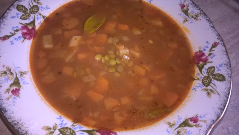 Zupa z zielonej soczewicy Zupa z zielonej soczewicy
