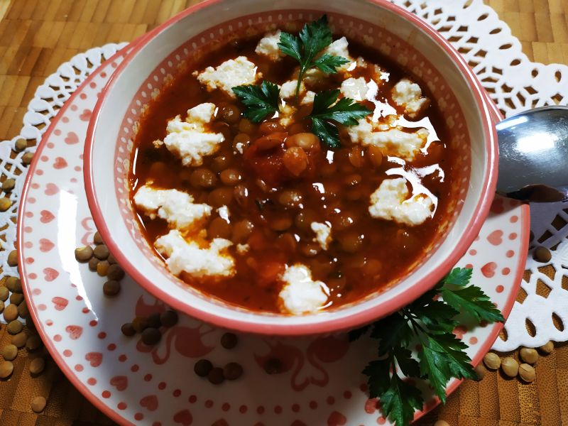 Zupa z zielonej soczewicy Zupa z zielonej soczewicy