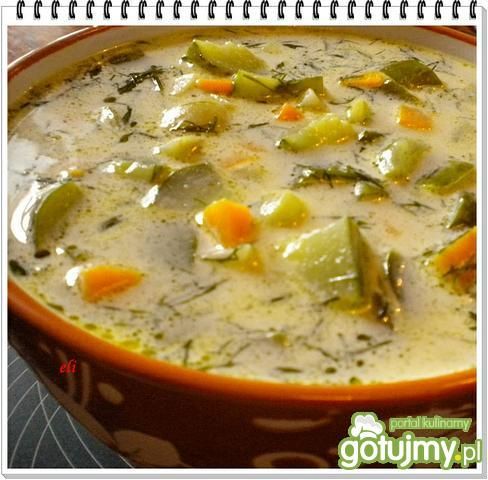 Zupa z zielonych ogórków Eli Zupa z zielonych ogórków Eli