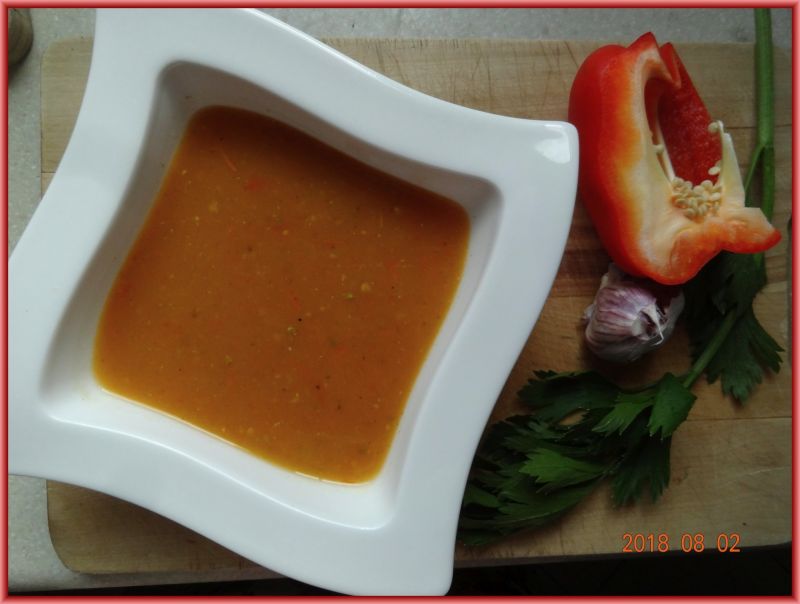 Zupa z żółtych pomidorów Zupa z żółtych pomidorów