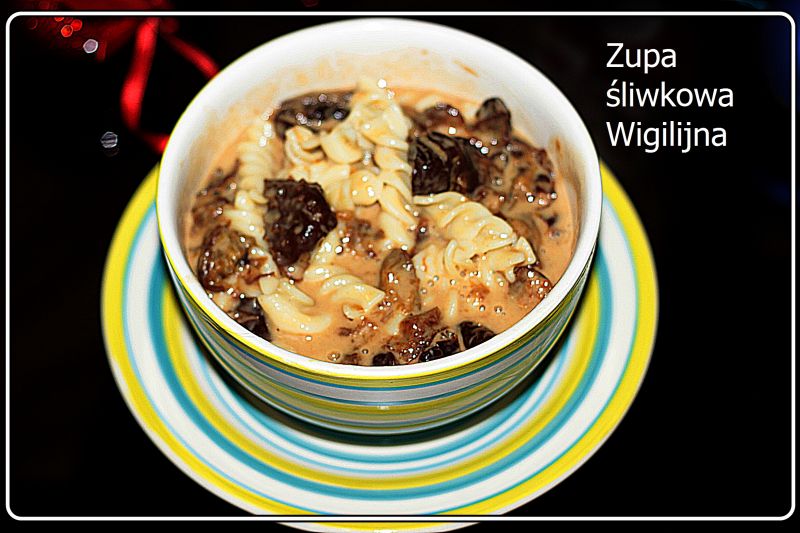 Zupa ze śliwek Wigilijna