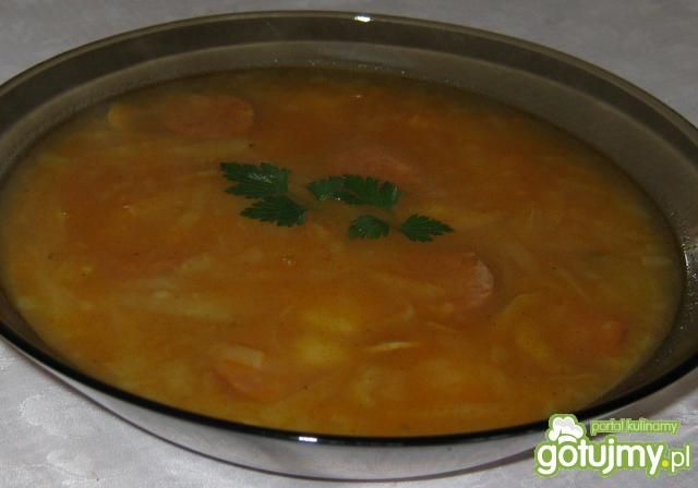  Zupa ze słodką kapustą