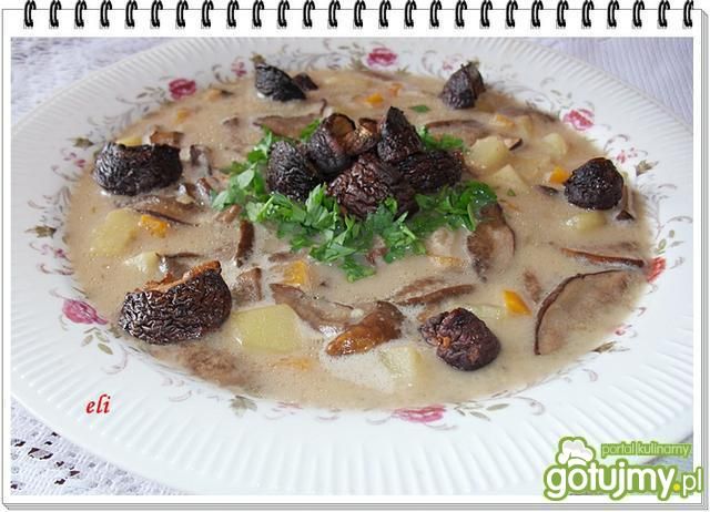 Zupa ze świeżych grzybów Eli Zupa ze świeżych grzybów Eli