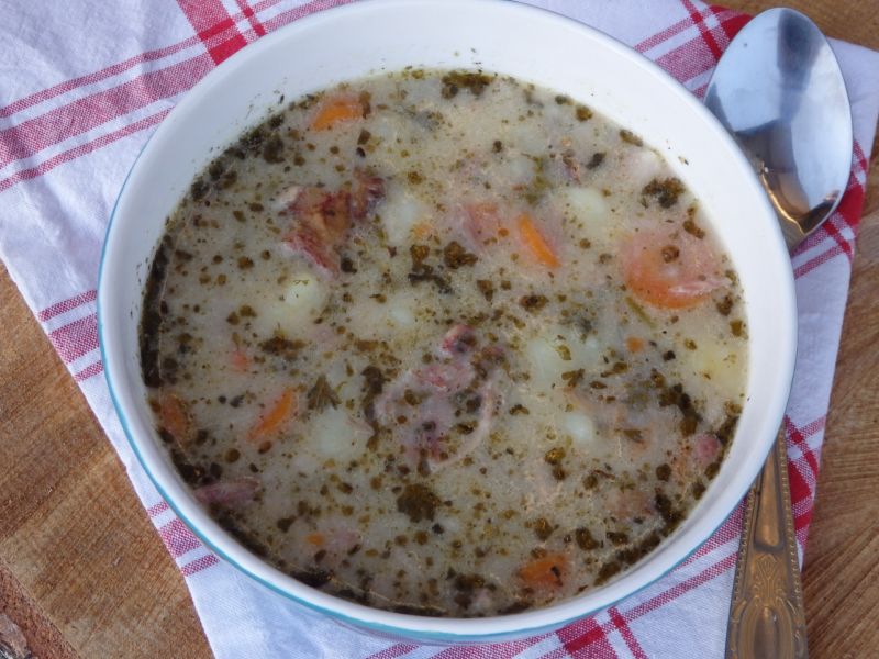 Zupa ziemniaczana na wędzonce