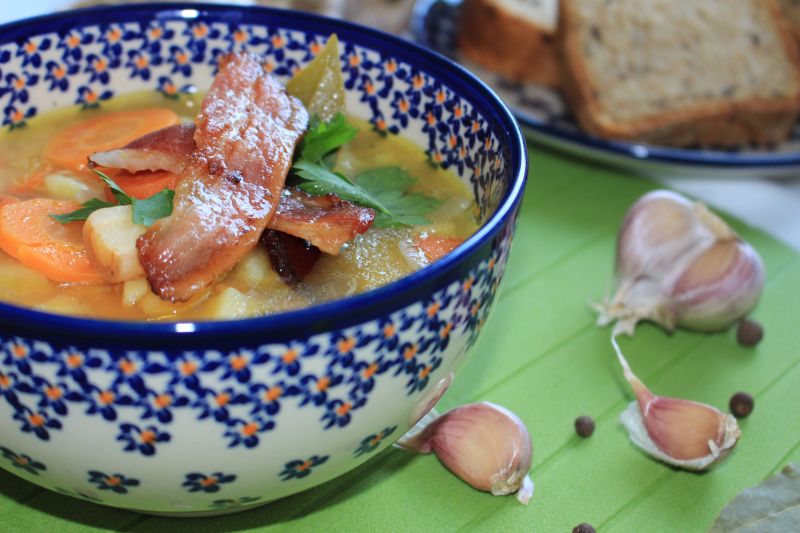 Zupa ziemniaczana na zasmażce