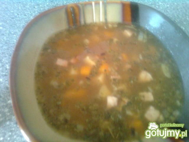 Zupa ziemniaczana  z grzybami