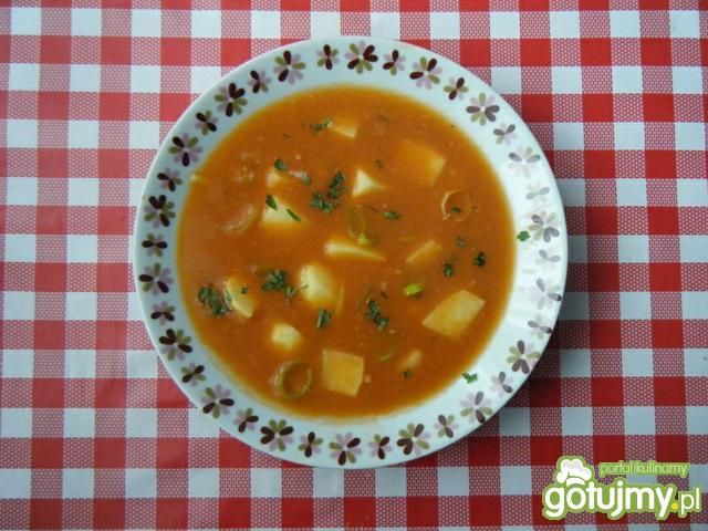 Zupa ziemniaczana z koncentratem 