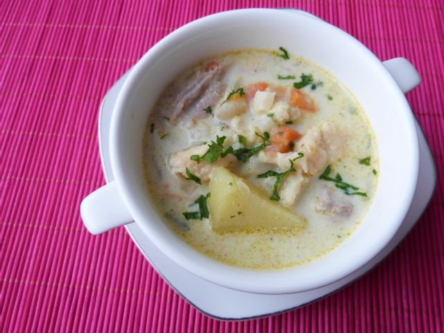 Zupa ziemniaczana z mięsem