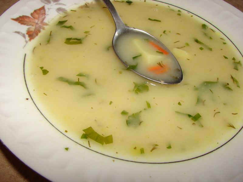 Zupa ziemniaczana ze śmietaną