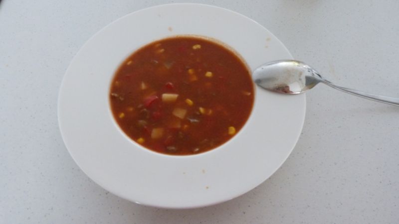 Zupka a'la gulaszowa z wołowinką Zupka a'la gulaszowa z wołowinką