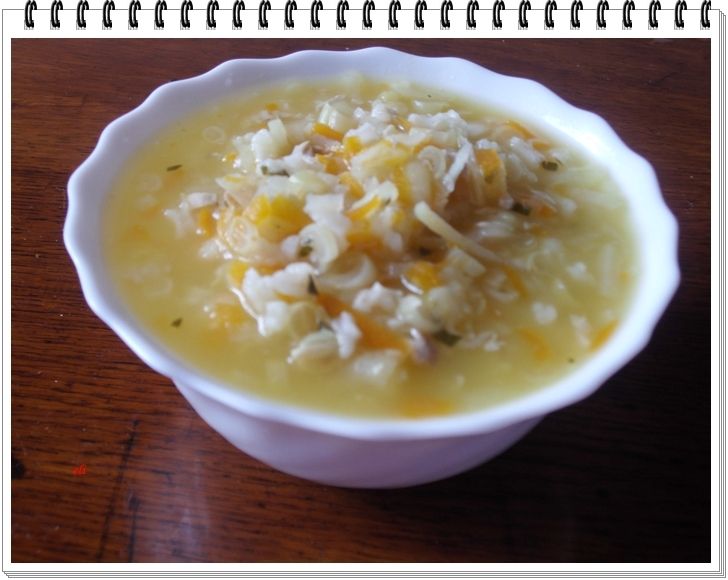 Zupka dla dzieci Eli z żółtą fasolką szparagową  