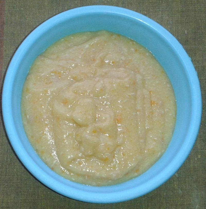 Zupka jarzynowa z cukinią i wieprzowiną Zupka jarzynowa z cukinią i wieprzowiną