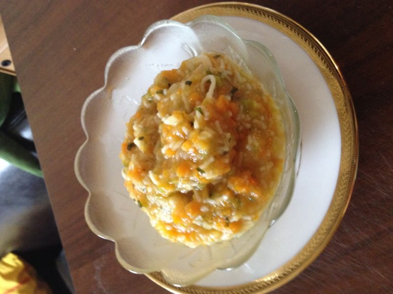 Zupka warzywna z cukinią po 7 m-cu