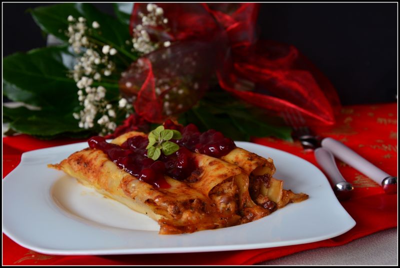 Żurawinowe cannelloni Żurawinowe cannelloni