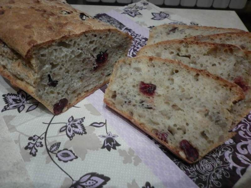 Żurawinowy chlebek na piwie Żurawinowy chlebek na piwie
