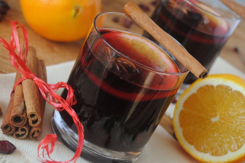 Żurawinowy grzaniec Żurawinowy grzaniec