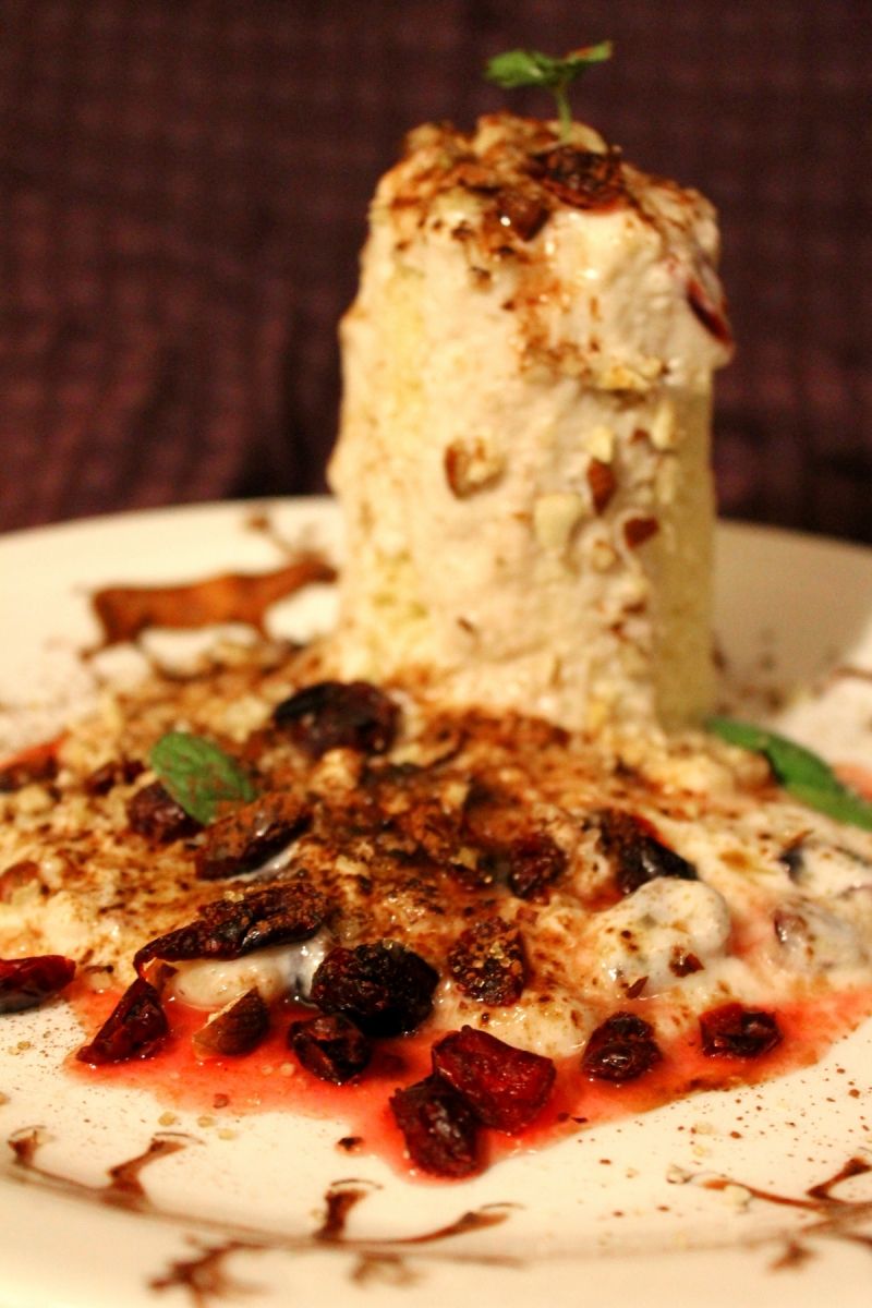 Żurawinowy kuskus z bakaliami