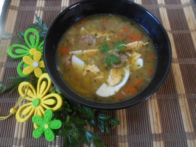 Żurek na domowym zakwasie Żurek na domowym zakwasie