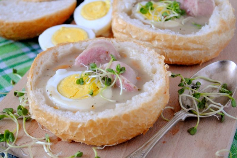 Żurek na domowym zakwasie Żurek na domowym zakwasie