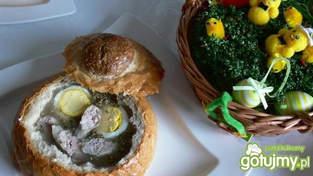 Żurek na zakwasie z otrębów pszennych 