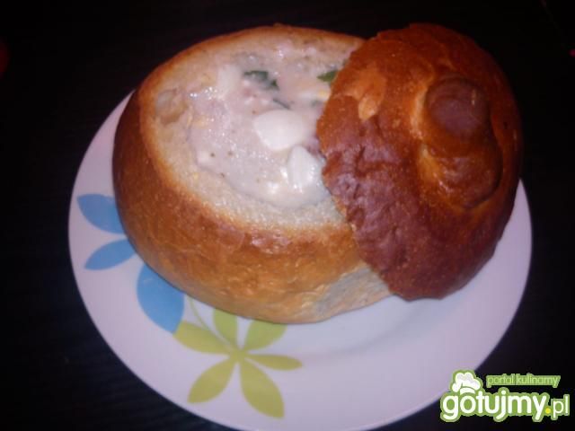 Żurek w chlebku Żurek w chlebku