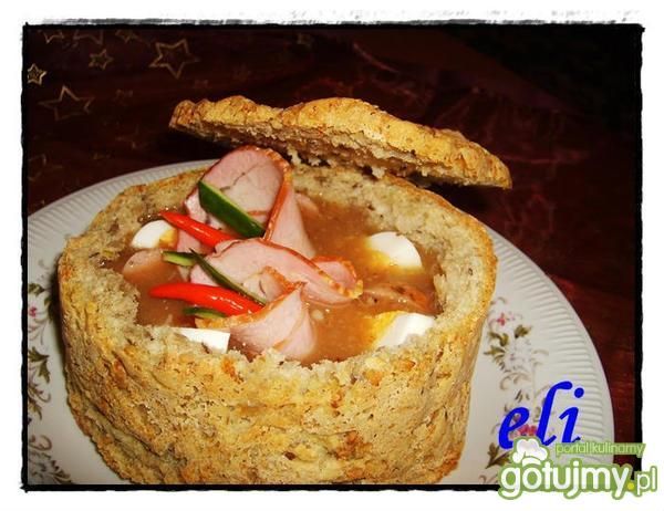 Żurek w chlebku Eli