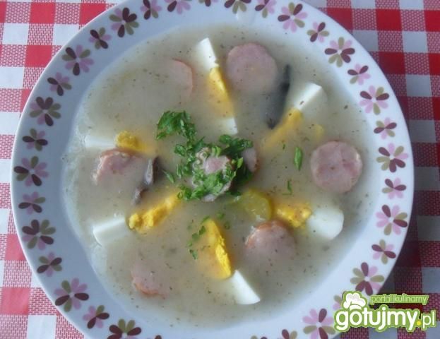 Żurek z grzybami mun Żurek z grzybami mun