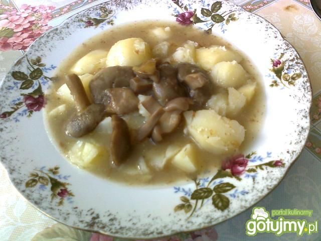 Żurek z podgrzybkami