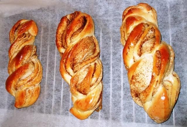 Zwijańce chałkowe z cynamonem