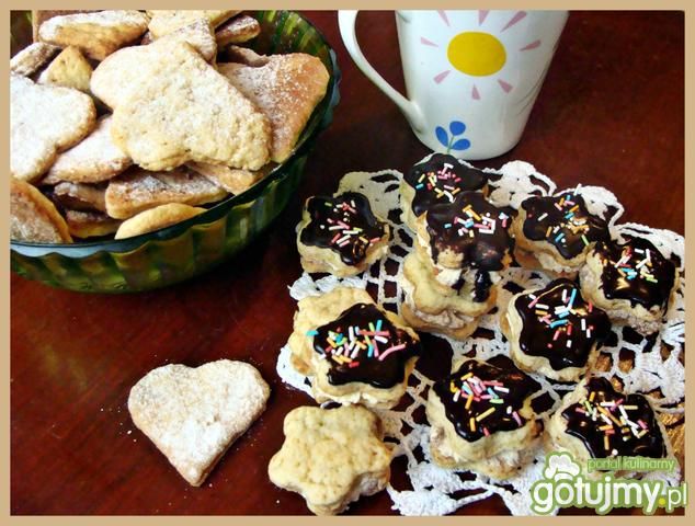 Zwykłe kruche ciasteczka Zwykłe kruche ciasteczka