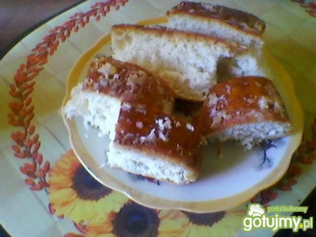 Zwykły placek drożdżowy Zwykły placek drożdżowy