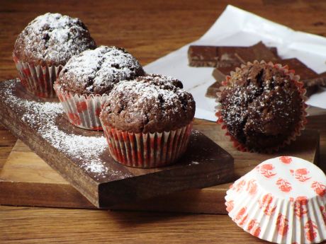 Łatwe muffinki czekoladowe