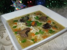 Aromatyczna zupa grzybowa