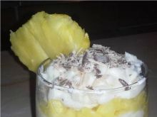 Bananowa Ricotta z ananasem