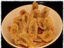 Bananowe chipsy z miodem