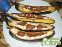 Banany grillowane z czekoladą 