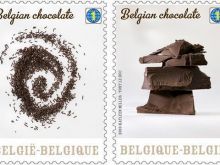 Belgia ma znaczki pocztowe o smaku czekoladowym! 