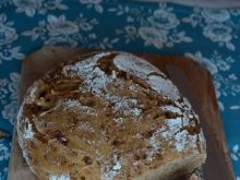 Chleb bez wyrabiania z garnka żeliwnego 