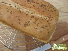 Chleb pszenny drożdżowy z kminkiem 