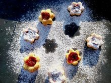 Ciasteczka serowe z marmoladą