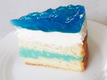 Ciasto błękitna góra lodowa