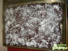 Ciasto czekoladowe w pysznej polewie