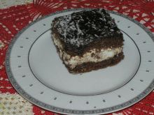Ciasto czekoladowe z wkladka kokosowa