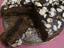 Ciasto czekoladowo-migdałowe 