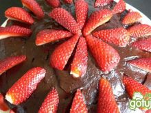 Ciasto czekoladowo- owocowe 